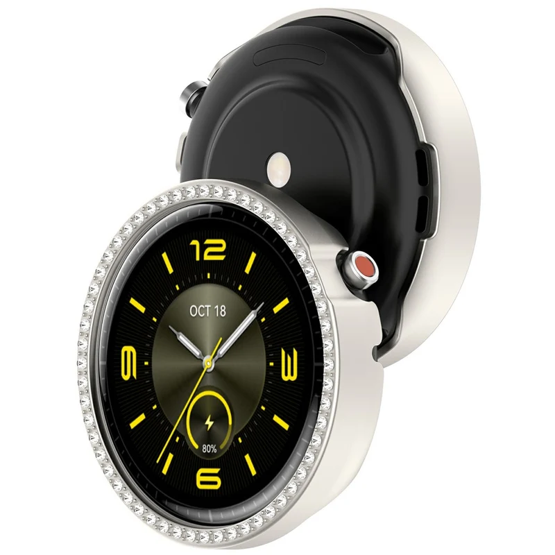 Unglaublich Stylisch Honor Watch Fit Elegant Edition Strass und Silikon Hülle