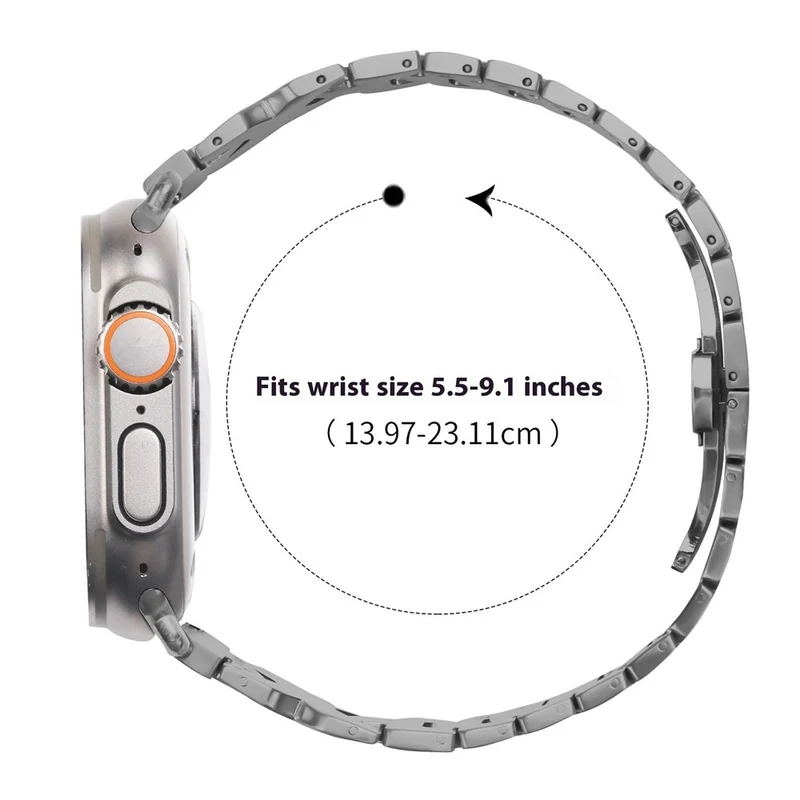 Sehr Modisch Apple Smartwatch Metall Universell Armband