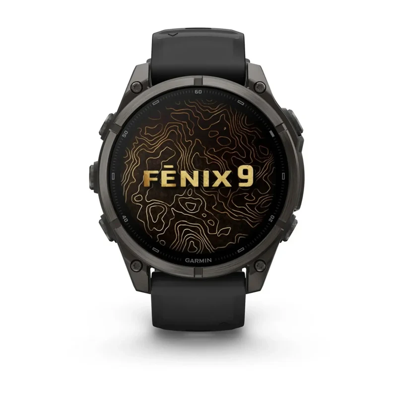 Garmin fenix 9 Schwarz/Carbongrau GPS Sportuhr (51mm)