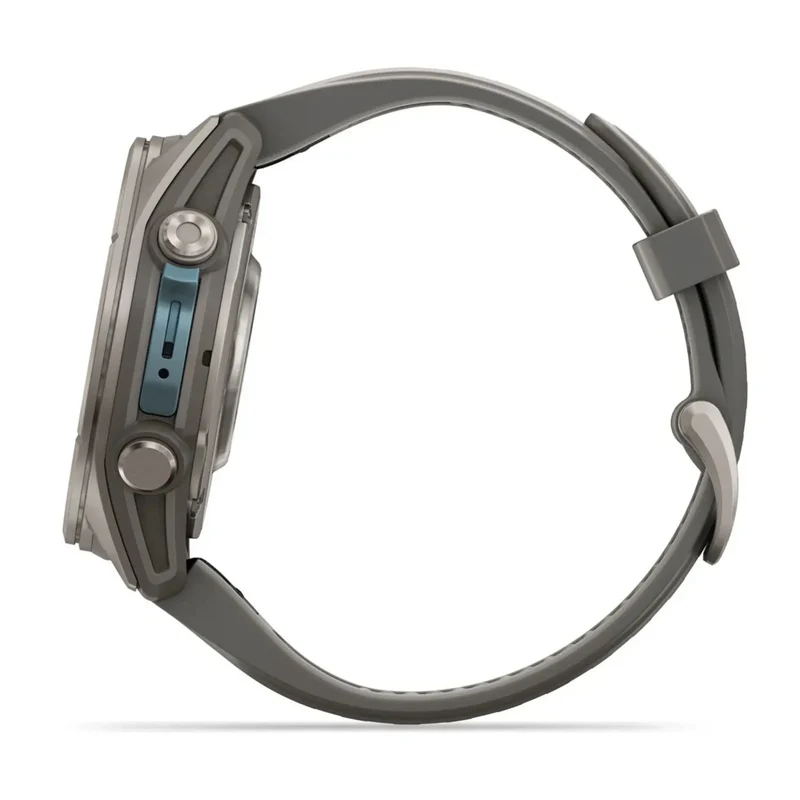Garmin fenix 9 Kieselgrau/Titan GPS Sportuhr (43mm)
