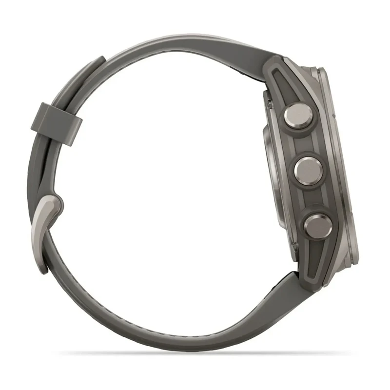 Garmin fenix 9 Kieselgrau/Titan GPS Sportuhr (43mm)