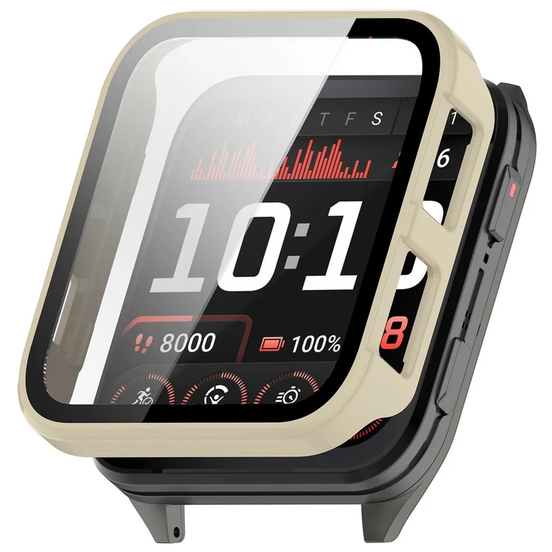 Auffallend Nett Garmin Venu X1 Glas und Silikon Hülle