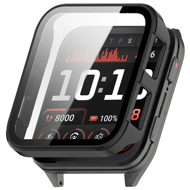 Auffallend Nett Garmin Venu X1 Glas und Silikon Hülle