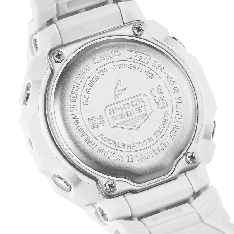 Casio G-Shock GBA-950-7A2ER Herren Armbanduhr • Bluetooth & GPS-Konnektivität • Stoßfest & 20 bar wasserdicht