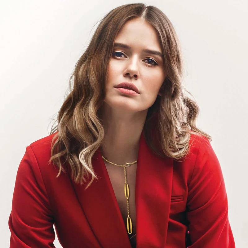 M&M Y-Gliederkette Oval Collection Gold | Modell 460