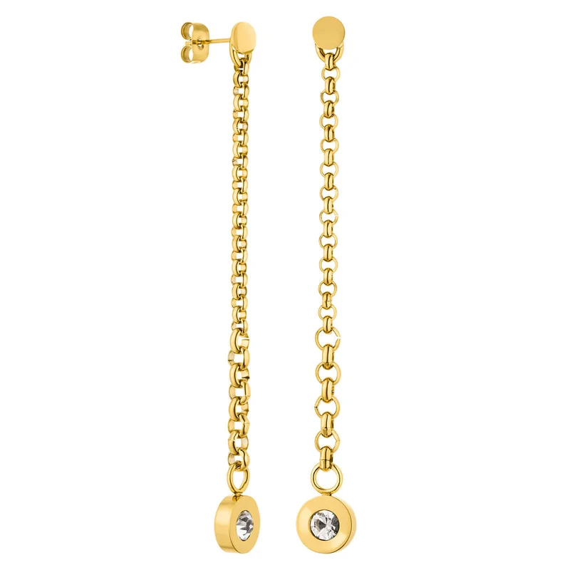 M&M Ketten-Ohrhänger Modern Glam Gold | Modell 459
