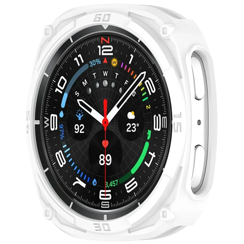 Supersauber Samsung Galaxy Watch8 44mm Silikon Hülle
