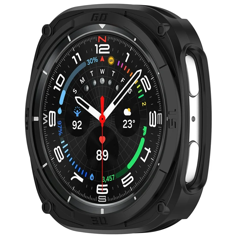 Supersauber Samsung Galaxy Watch8 44mm Silikon Hülle