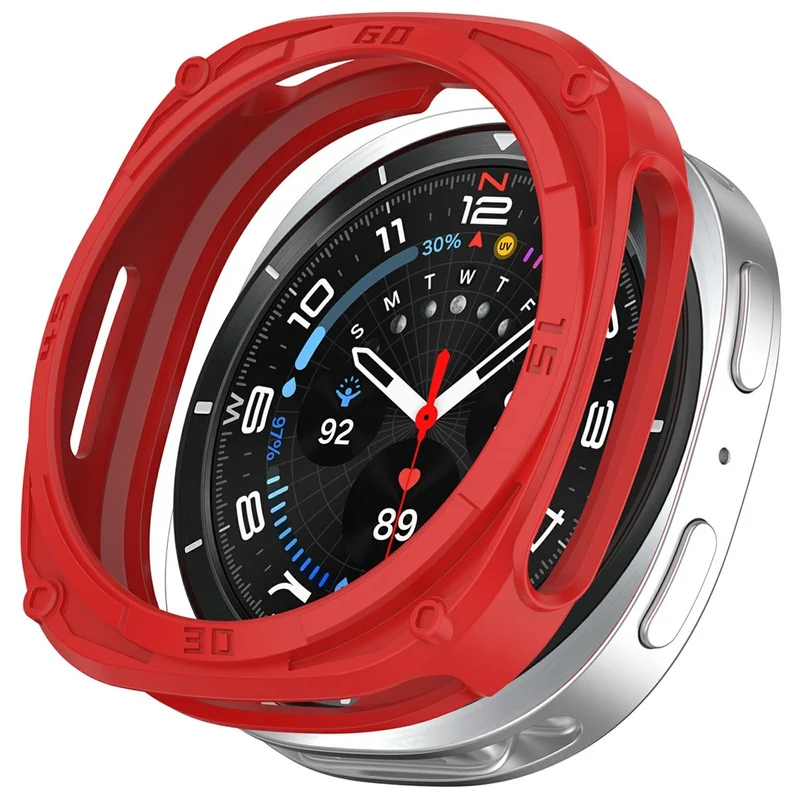 Supersauber Samsung Galaxy Watch8 44mm Silikon Hülle