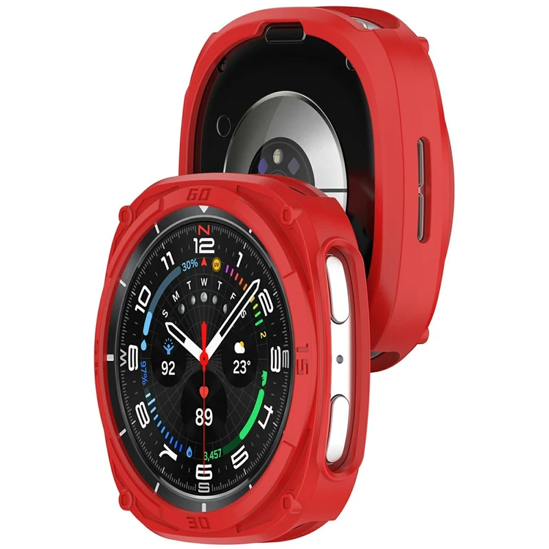 Supersauber Samsung Galaxy Watch8 44mm Silikon Hülle