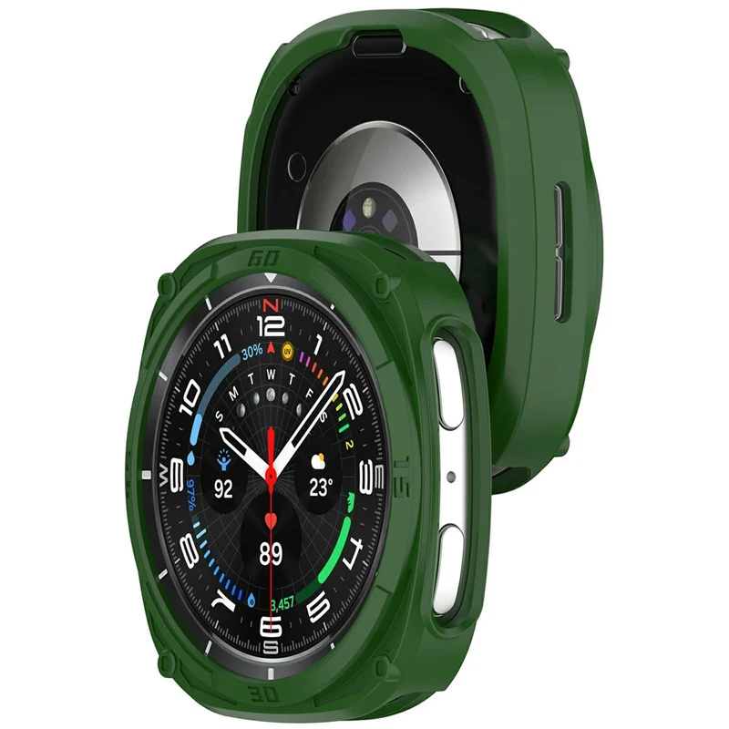 Supersauber Samsung Galaxy Watch8 44mm Silikon Hülle