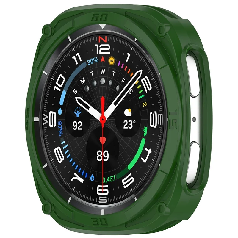 Supersauber Samsung Galaxy Watch8 44mm Silikon Hülle