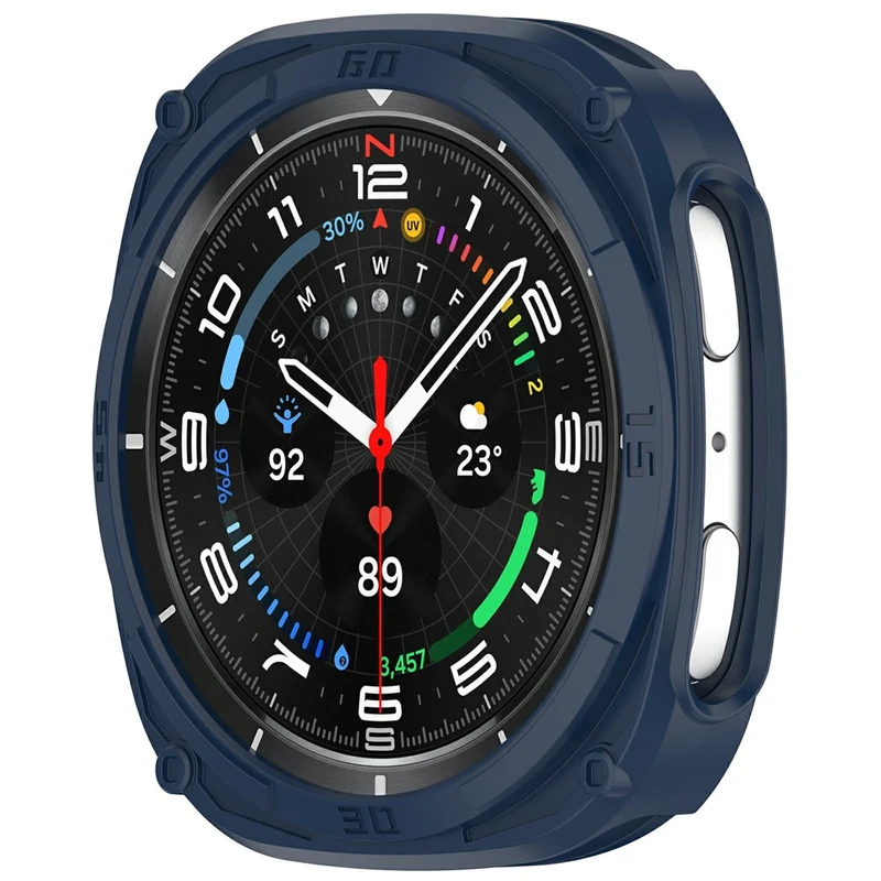 Supersauber Samsung Galaxy Watch8 44mm Silikon Hülle