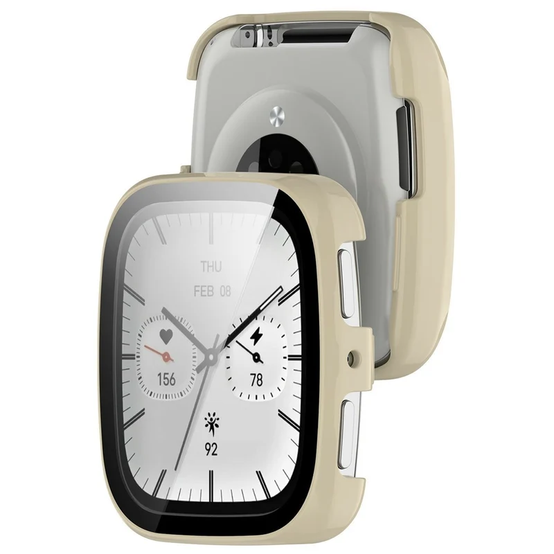 Mega Stylisch Amazfit Active 2 Glas und Silikon Hülle