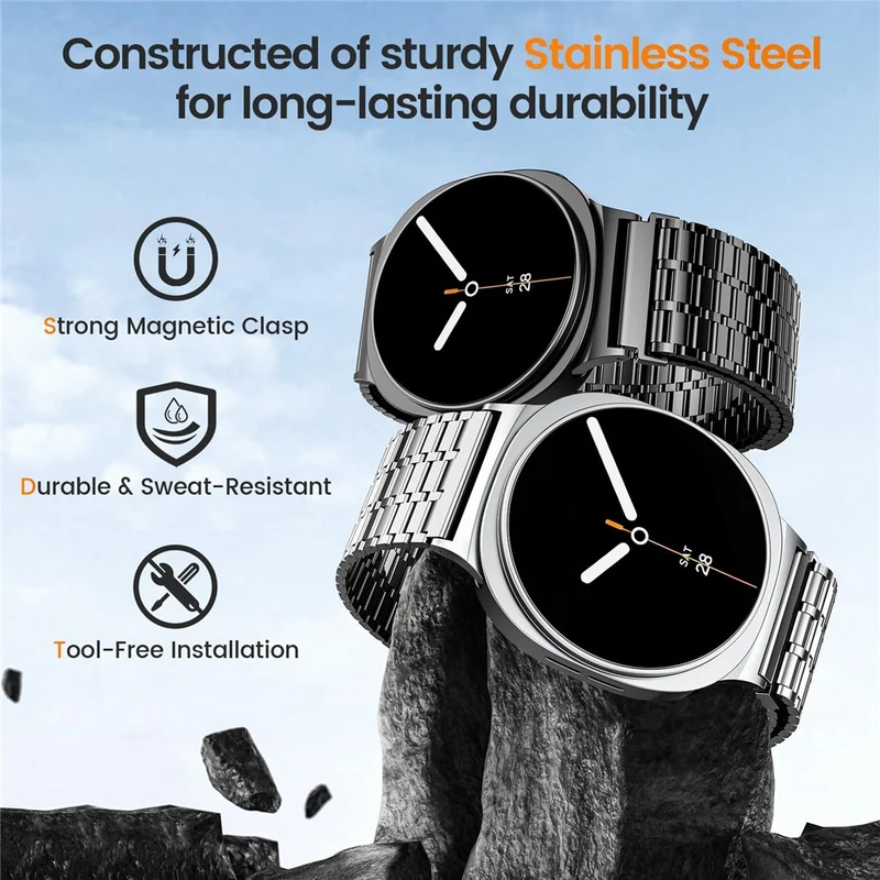 Super Angenehm Samsung Smartwatch Metall Universell Armband
