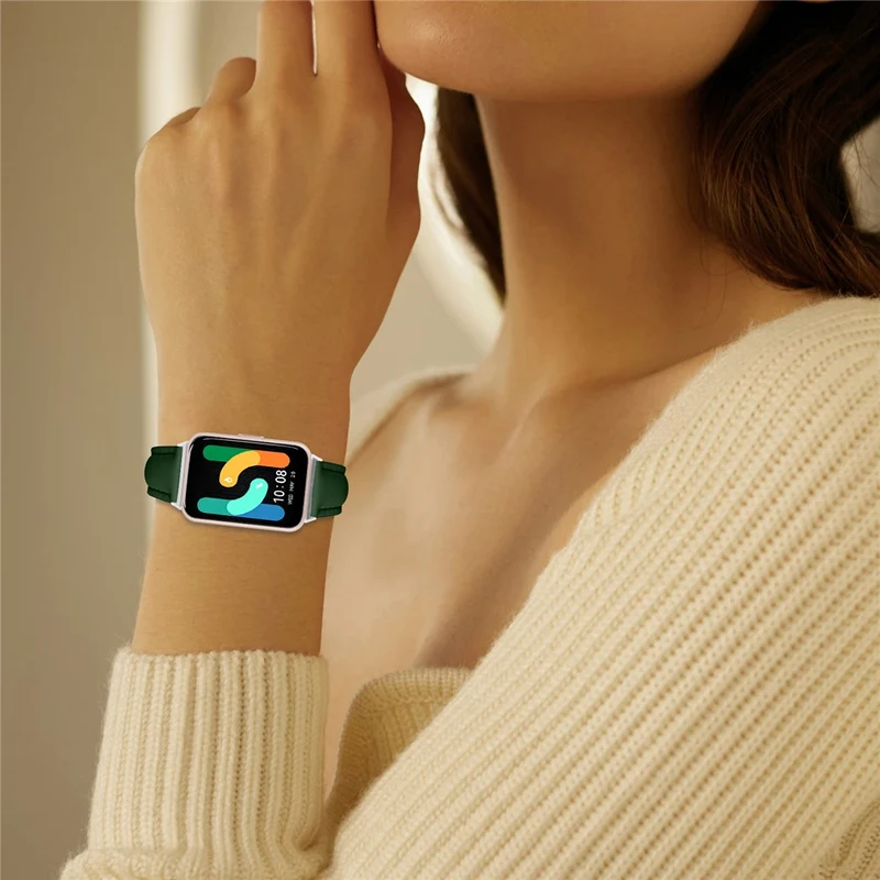Haltbar Huawei Watch Fit 3 Kunstleder Armband