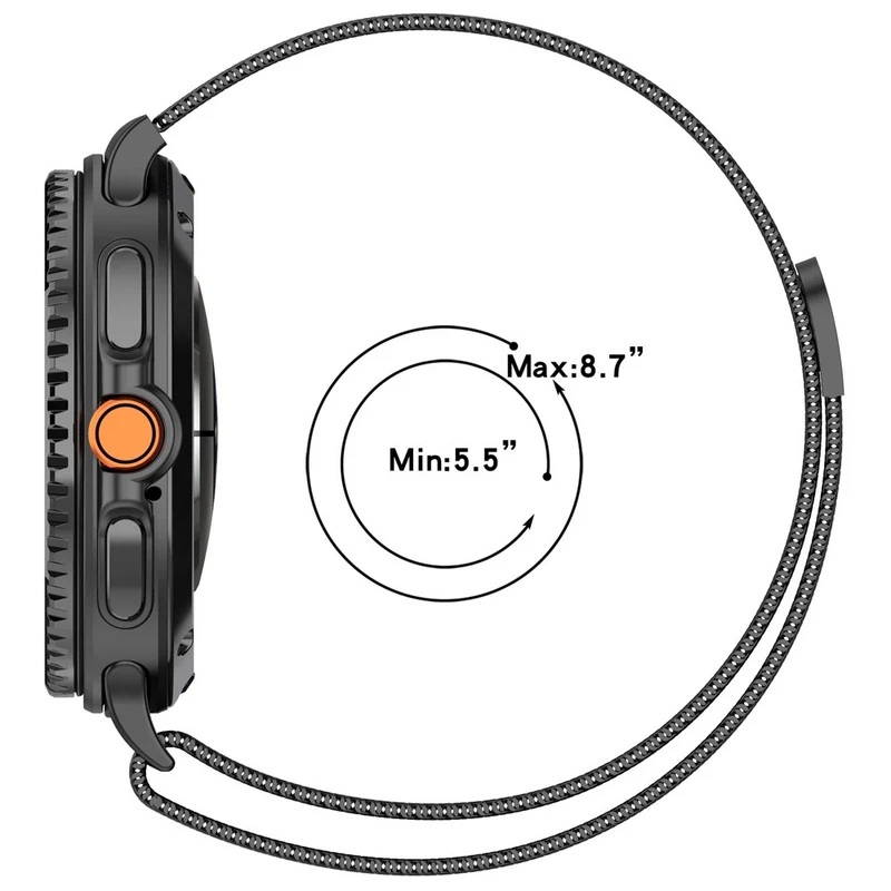 Sehr Stilvoll Samsung Galaxy Watch8 40mm Metall Armband