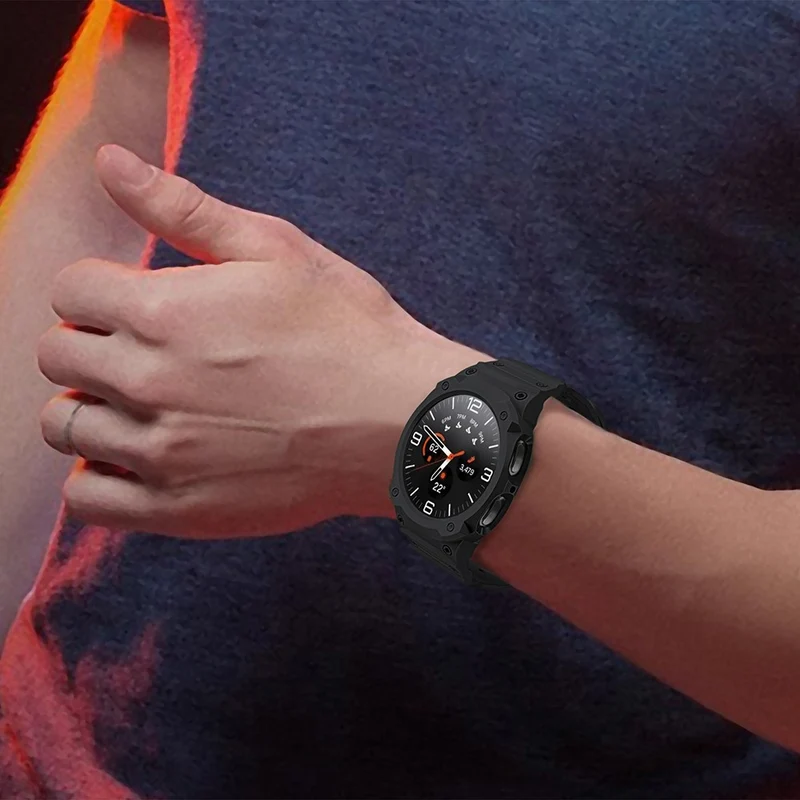 Mega Stylisch Samsung Galaxy Watch8 40mm Silikon Hülle