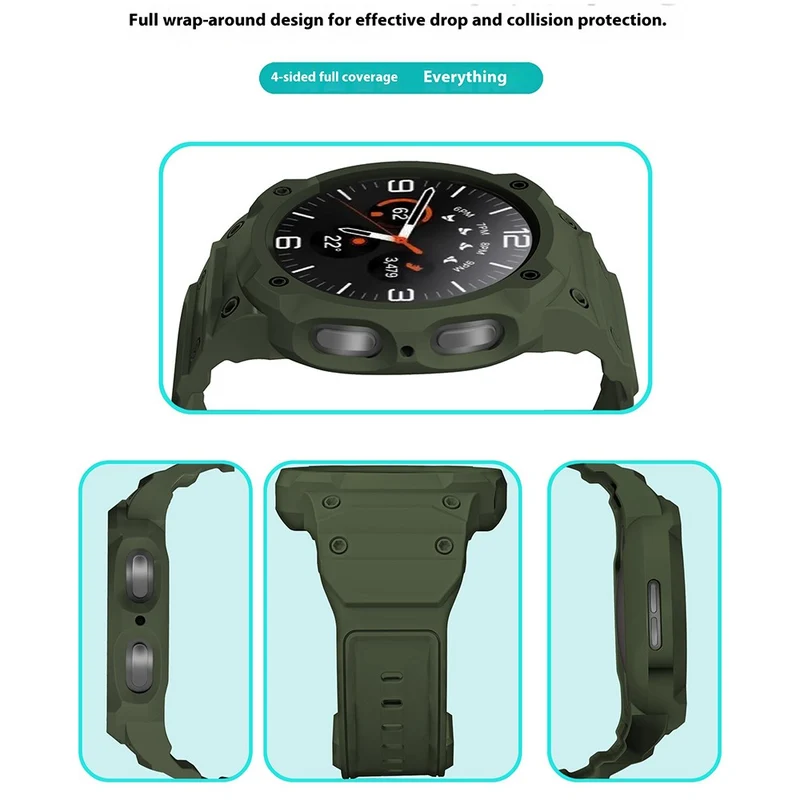 Mega Stylisch Samsung Galaxy Watch8 40mm Silikon Hülle