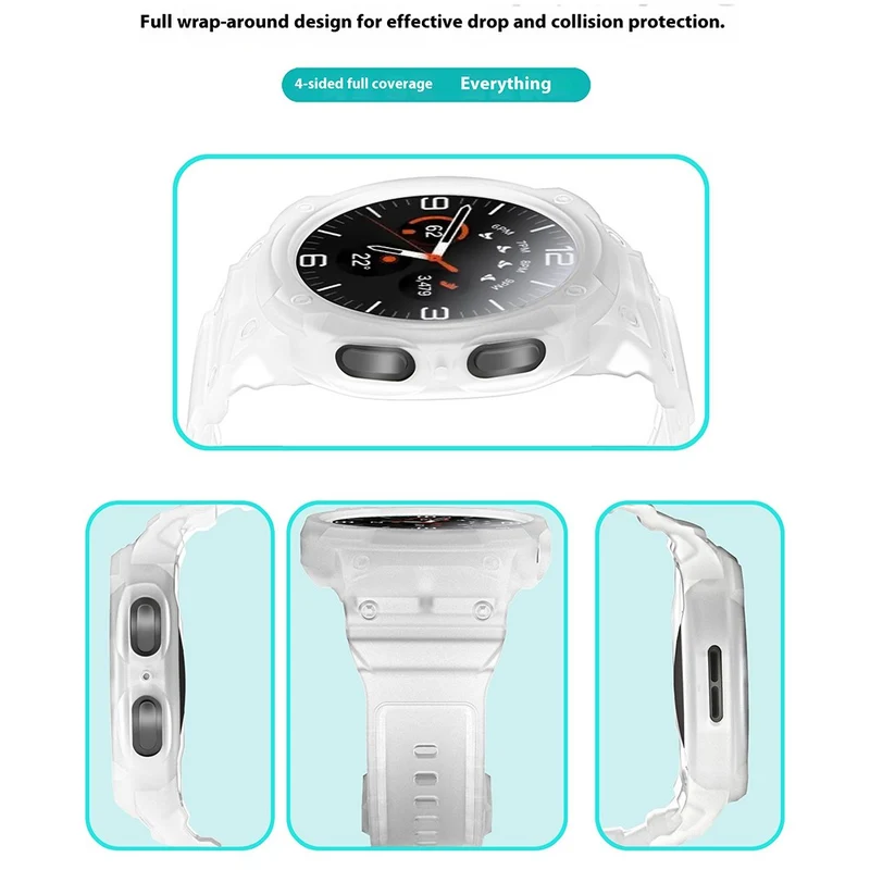 Mega Stylisch Samsung Galaxy Watch8 40mm Silikon Hülle