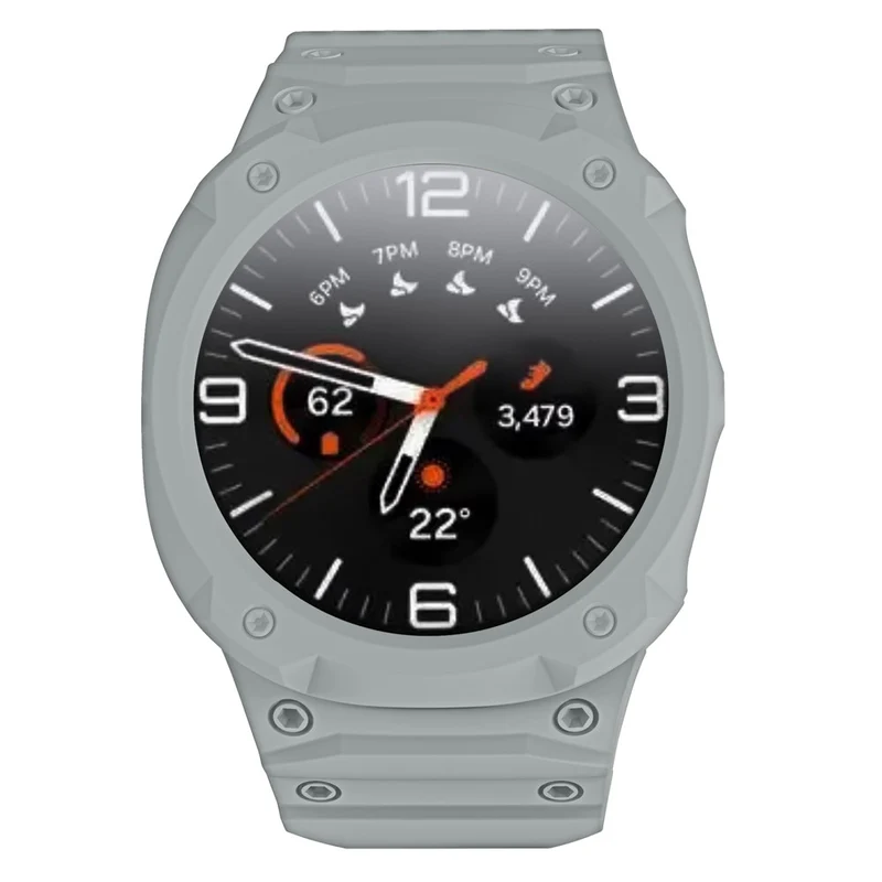 Mega Stylisch Samsung Galaxy Watch8 40mm Silikon Hülle