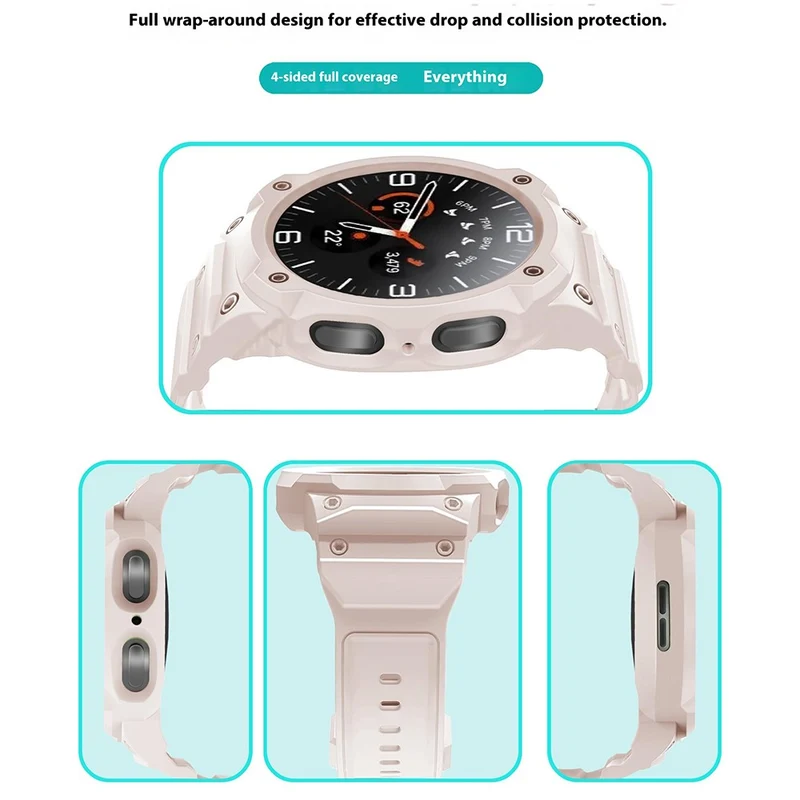Mega Stylisch Samsung Galaxy Watch8 40mm Silikon Hülle