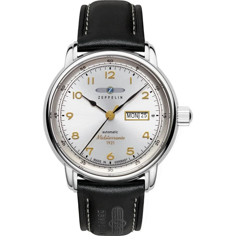 Zeppelin Méditerranée 9664-1 Herrenuhr • Automatikwerk Miyota • Made in Germany