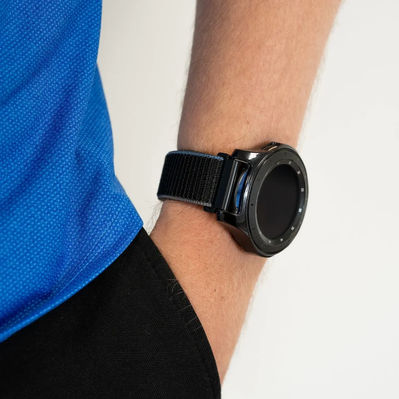 Motorola Moto Watch Ultra Nylonarmband (Anthrazit)