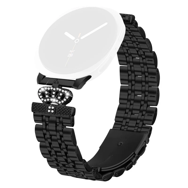 Absolut Stark Samsung Galaxy Watch Ultra 47mm Metall Und Strass Armband