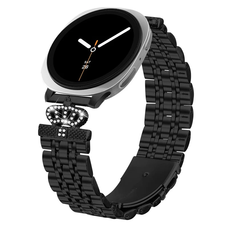 Absolut Stark Samsung Galaxy Watch Ultra 47mm Metall Und Strass Armband