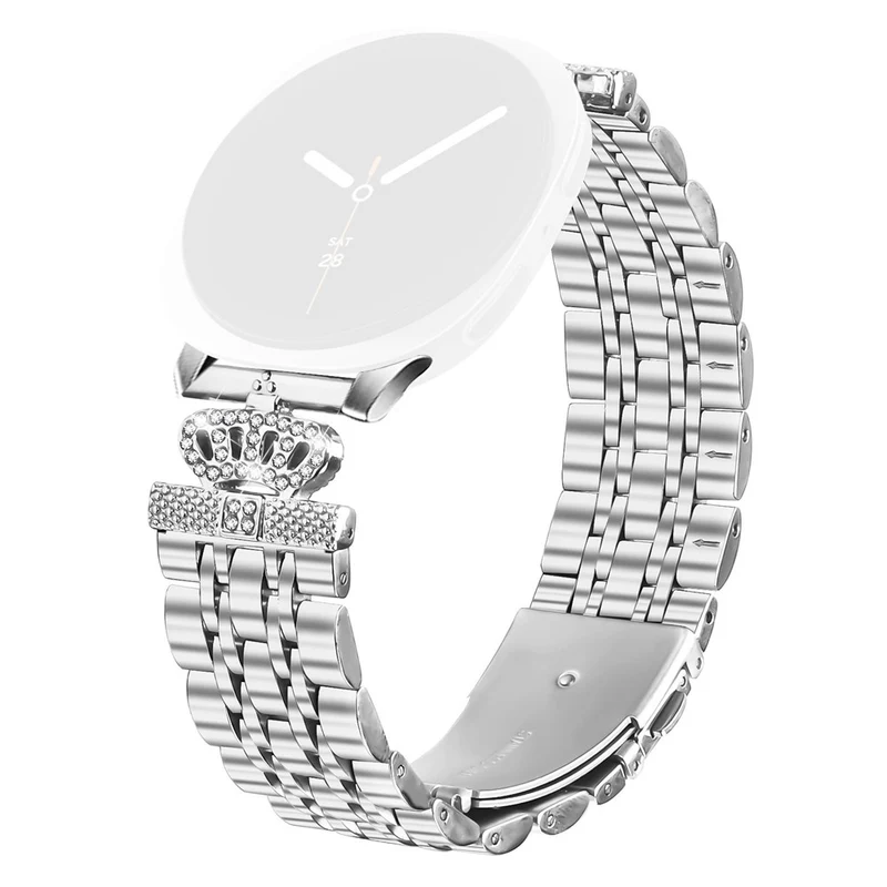 Süß Samsung Galaxy Watch Ultra 47mm Metall Und Strass Armband
