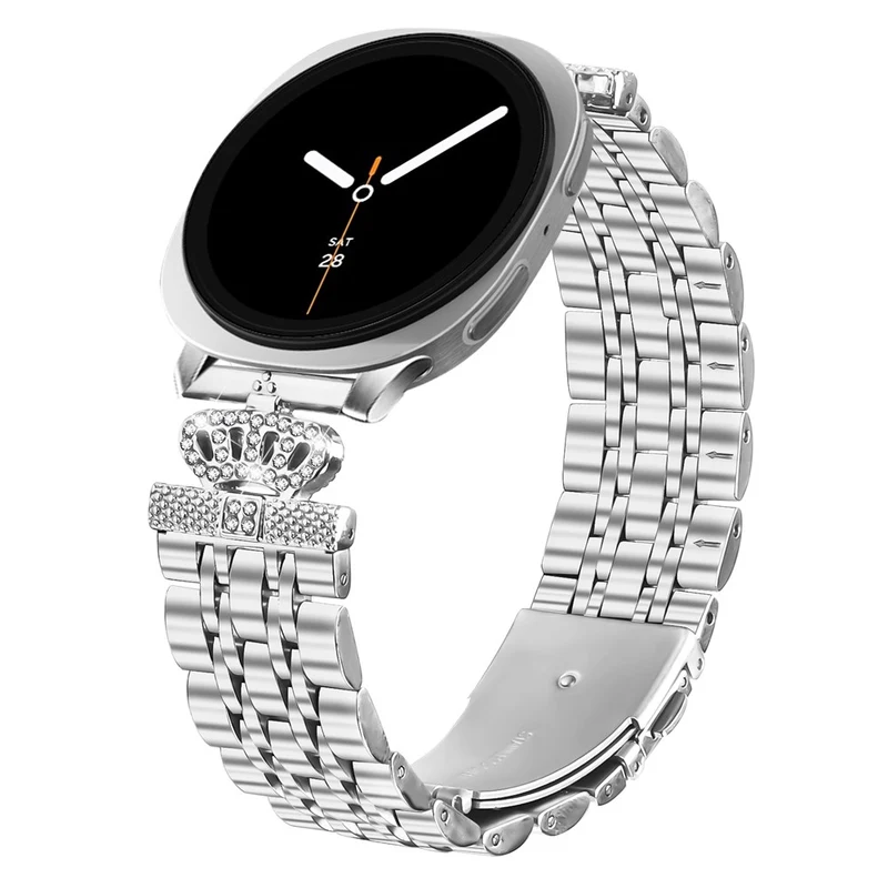 Süß Samsung Galaxy Watch Ultra 47mm Metall Und Strass Armband