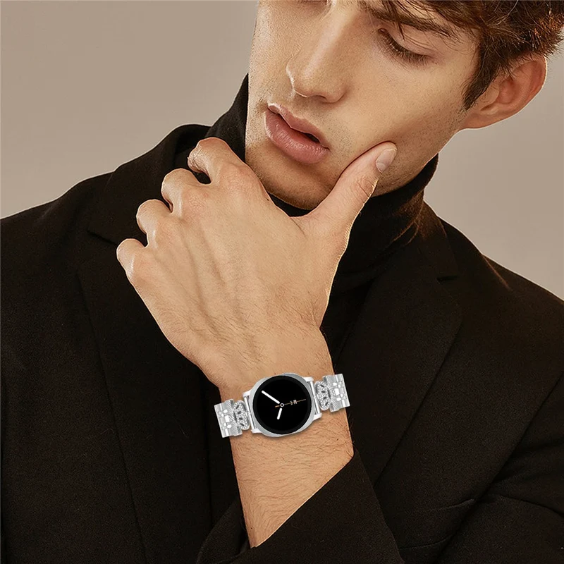 Süß Samsung Galaxy Watch Ultra 47mm Metall Und Strass Armband