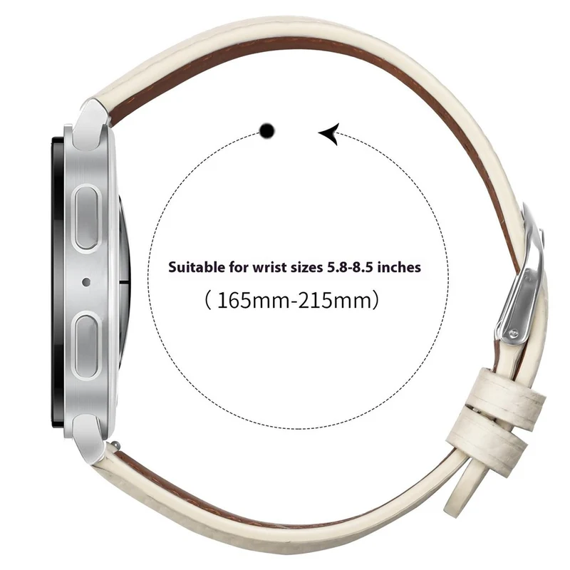 Bemerkenswert Elegant Samsung Galaxy Watch Ultra (2025) 47mm Kunstleder Armband