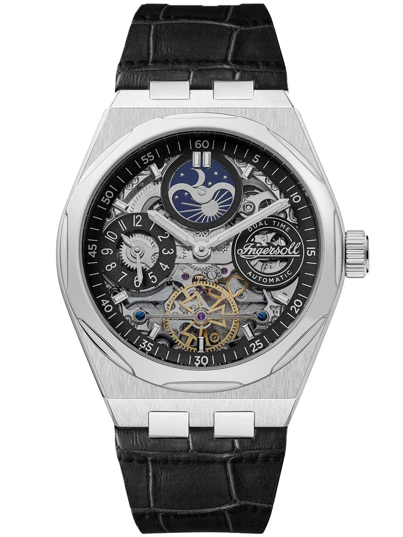 Ingersoll The Broadway I12903 Herren Armbanduhr • Automatikwerk • Dual Time