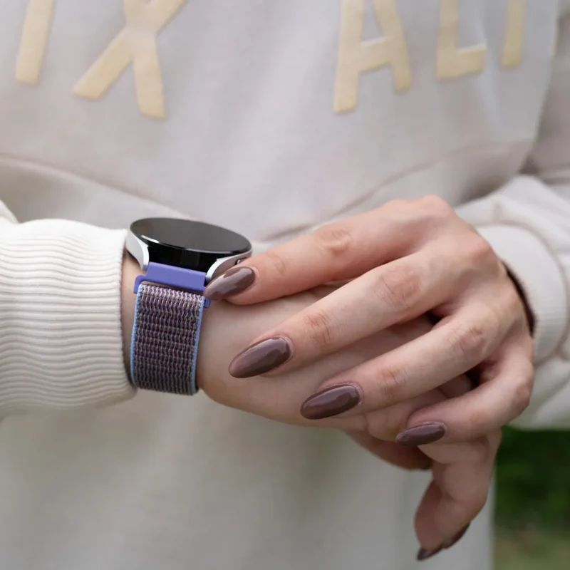 Motorola Moto Watch Ultra Nylonarmband (Flieder)