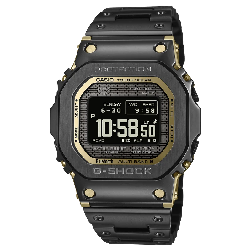 Casio G-Shock GMW-BZ5000BD-1ER Herrenuhr Schwarz • Full-Metal Solar-Funk • Made in Japan