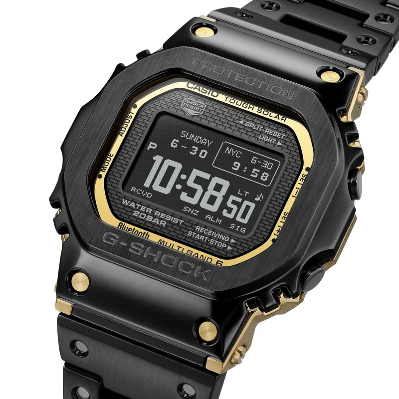 Casio G-Shock GMW-BZ5000BD-1ER Herrenuhr Schwarz • Full-Metal Solar-Funk • Made in Japan