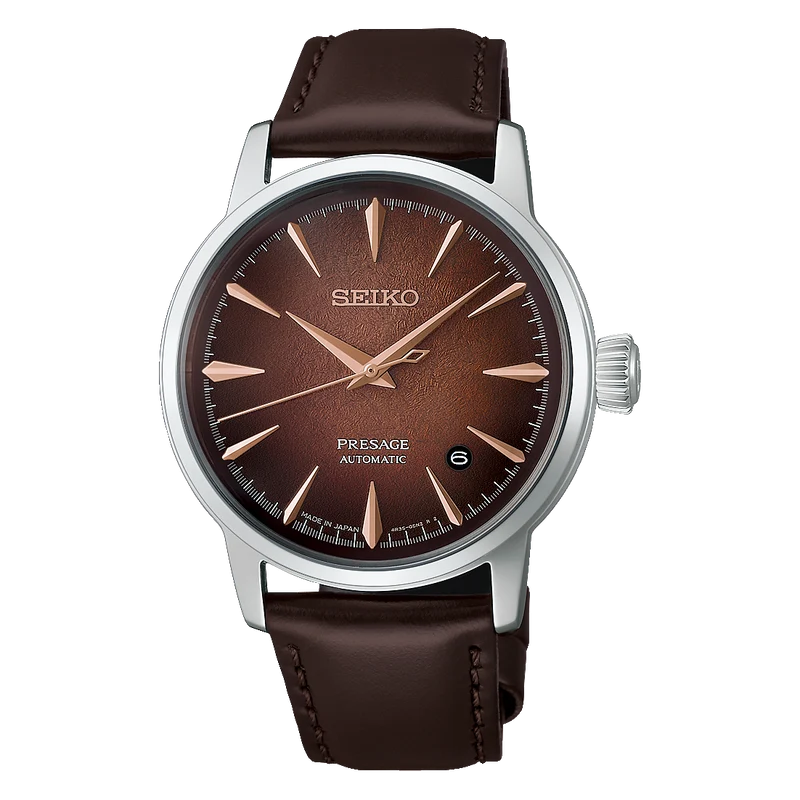 Seiko Presage HCB003 Herren Armbanduhr • Automatikwerk • Durchsichtiger Gehäuseboden