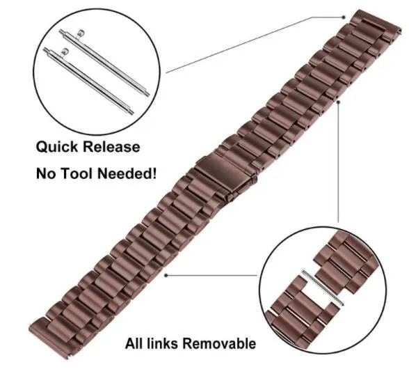 Motorola Moto Watch Ultra Stahlarmband (Bronze)
