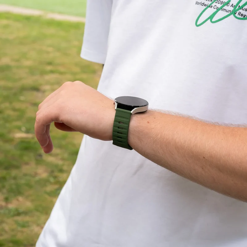 OnePlus Watch 4 - 47mm Outdoor Silikonarmband (Grün)