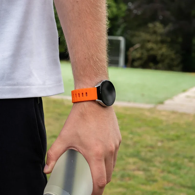 OnePlus Watch 4 - 47mm Outdoor Silikonarmband (Orange)