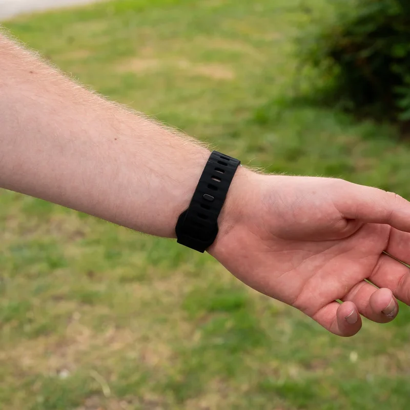 OnePlus Watch 4 - 47mm Outdoor Silikonarmband (Schwarz)