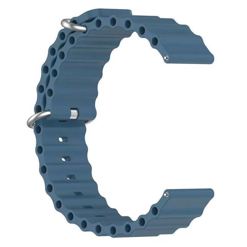 OnePlus Watch 4 - 47mm Ocean Armband (Graublau)