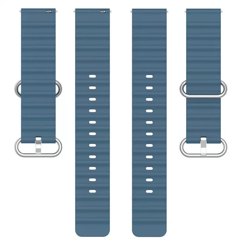 OnePlus Watch 4 - 47mm Ocean Armband (Graublau)