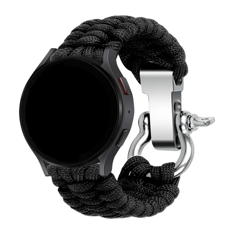 Motorola Moto Watch Ultra Nylonseilarmband (Schwarz)