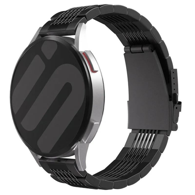 Motorola Moto Watch Ultra Luxury Stahlgliederarmband (Schwarz)