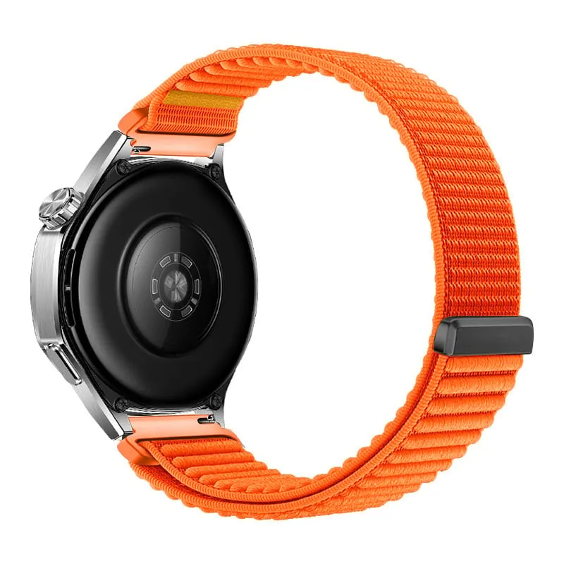 Motorola Moto Watch Ultra Wave Nylonarmband (Orange)