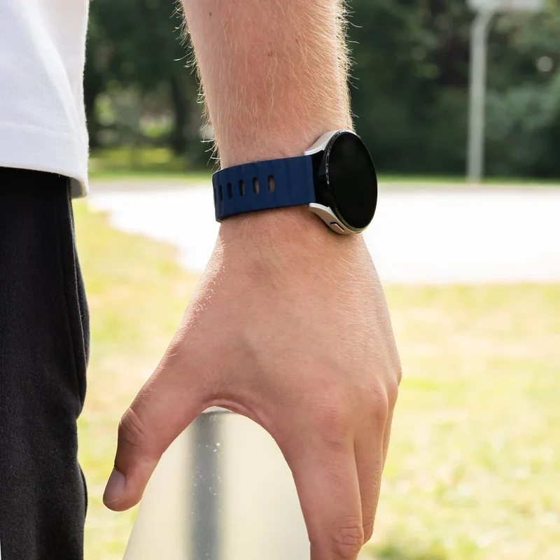 OnePlus Watch 4 - 47mm Outdoor Silikonarmband (Blau)