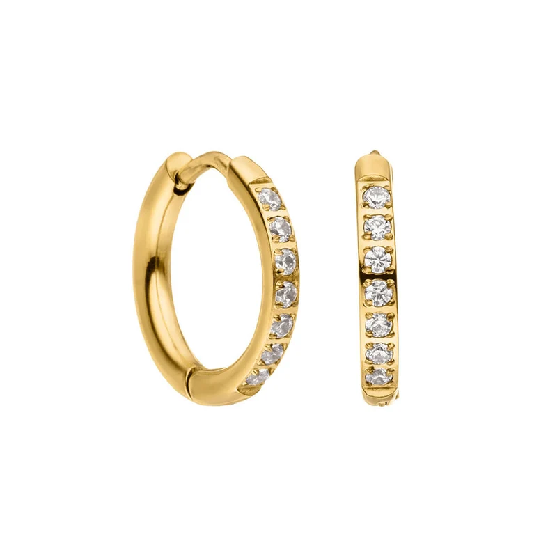 M&M Creolen Modern Glam Gold | Modell 450